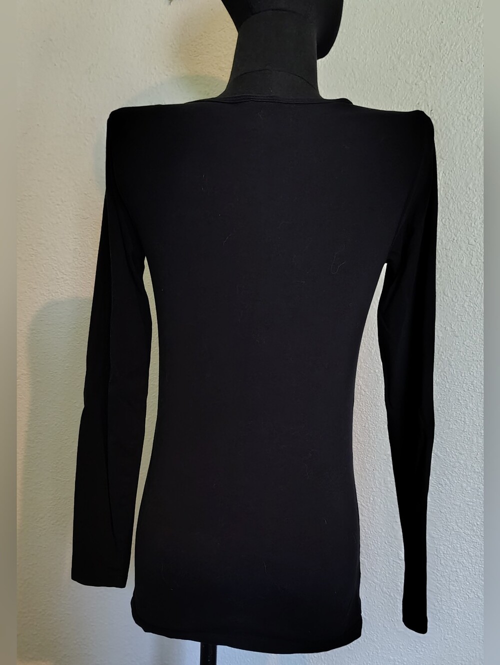 4-Pack Underscrub Mix Shirts Black Gray Navy White Solid & Stripes Women Small - Picture 6 of 15